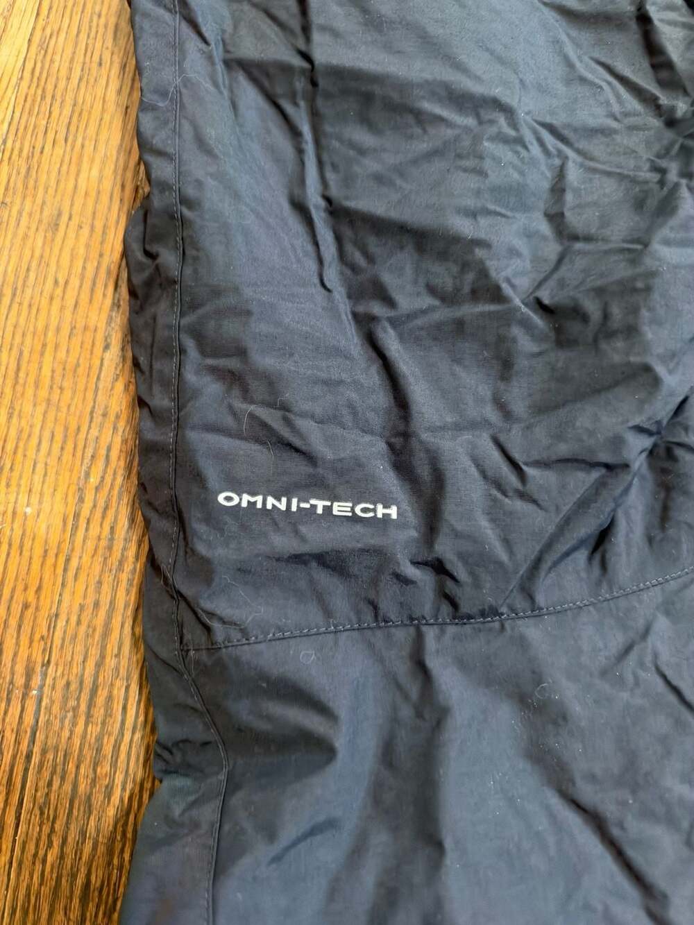 Women’s Columbia Omni-Tech Black Snow Pants Ski Pants Medium - Picture 10 of 14